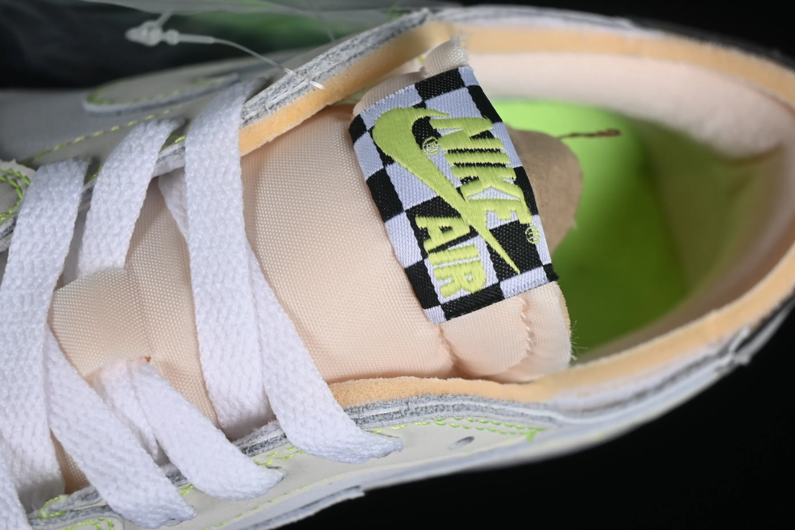 All categories Air Jordan Jordan series basketball shoes Air Jordan 1 Low Z version Air Jordan 1 Low OG AJ1 Joe 1 apple green color low-top basketball shoes DM7837-103